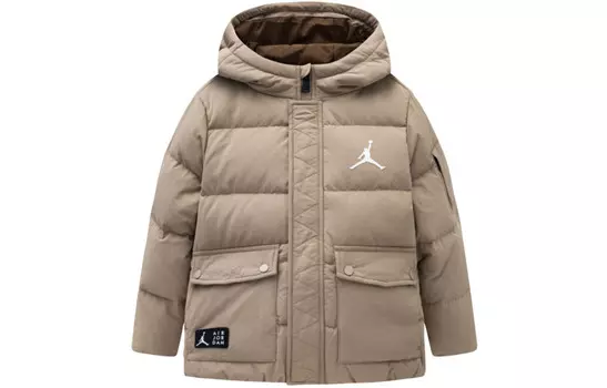 Jordan Kids Пуховик/пуховик, цвет Linen