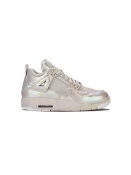 Jordan Kids высокие кроссовки Air Jordan 4 Retro, нейтральный цвет