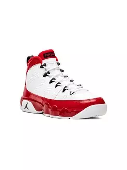 Jordan Kids высокие кроссовки Air Jordan 9 Retro, белый