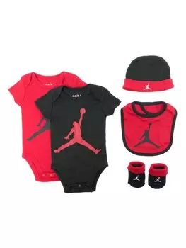 Jordan комплект для новорожденного Jumpman, черный