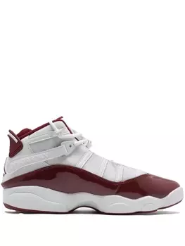 Jordan кроссовки 6 Rings "Red", белый
