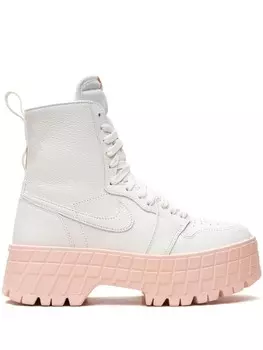 Jordan кроссовки Air 1 Brooklyn "White/Pink", белый