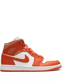 Jordan кроссовки Air 1 Mid "Cosmic Clay", красный