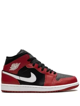 Jordan кроссовки Air 1 Mid "Red", красный