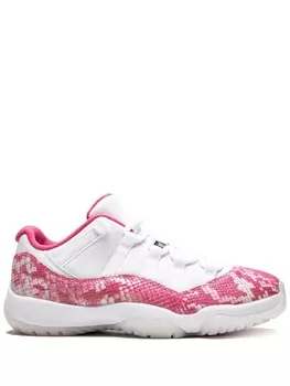Jordan кроссовки Air Jordan 11 Retro Low Pink Snakeskin, белый