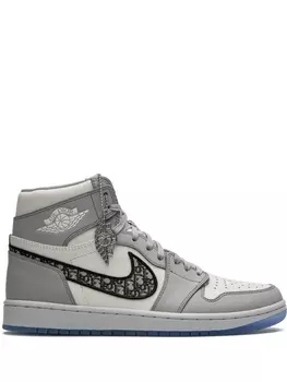 Jordan кроссовки Air Jordan 1 High из коллаборации с Dior, белый