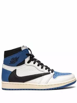 Jordan кроссовки Air Jordan 1 High OG SP из коллаборации с Travis Scott, белый