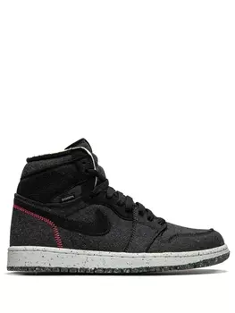 Jordan кроссовки Air Jordan 1 High Zoom Space Hippie, черный