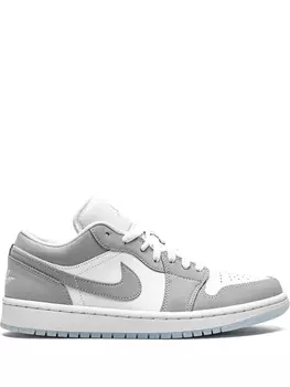 Кроссовки Jordan Air Jordan 1 Low, белый/серый
