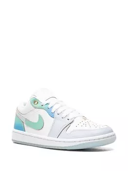 Jordan кроссовки Air Jordan 1 Low Emerald Rise, белый