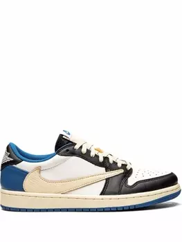 Jordan кроссовки Air Jordan 1 Low OG SP из коллаборации с Travis Scott и Fragment, белый