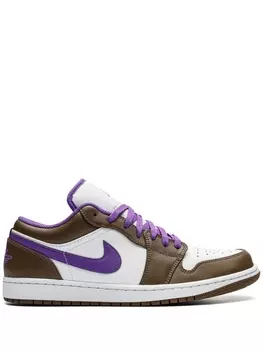 Jordan кроссовки Air Jordan 1 Low Purple Mocha, белый