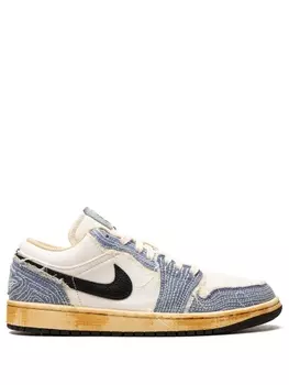 Jordan кроссовки Air Jordan 1 Low SE Sashiko Denim, белый