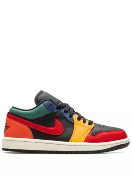 Кроссовки Jordan Air Jordan 1 Low SE, черный/красный/желтый