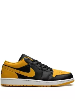Jordan кроссовки Air Jordan 1 Low Yellow Ochre, черный