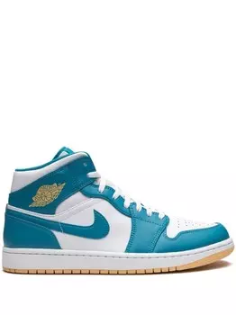 Jordan кроссовки Air Jordan 1 Mid 'Aquatone', синий
