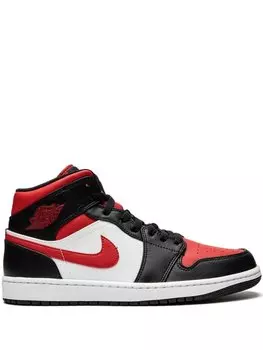 Jordan кроссовки Air Jordan 1 Mid Bred Toe, белый