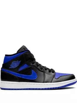 Кроссовки Jordan Air Jordan 1 Mid, черный/синий