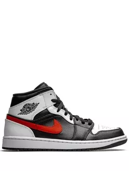 Кроссовки Jordan Air Jordan 1 Mid 554724075, черный/белый/красный