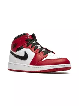 Jordan кроссовки Air Jordan 1 Mid Chicago 2020, белый