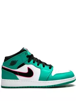 Jordan кроссовки Air Jordan 1 Mid (GS), зеленый