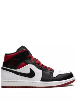 Jordan кроссовки Air Jordan 1 Mid 'Gym Red/Black Toe', белый