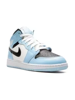 Jordan кроссовки Air Jordan 1 Mid Ice Blue, синий