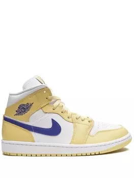 Jordan кроссовки Air Jordan 1 Mid 'Lemon Wash', желтый