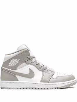 Jordan кроссовки Air Jordan 1 Mid Linen, серый