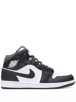 Jordan кроссовки Air Jordan 1 Mid Panda Elephant, черный