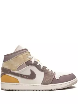 Jordan кроссовки Air Jordan 1 Mid SE Craft, серый