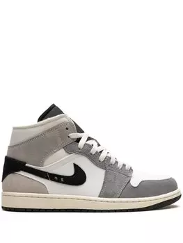 Jordan кроссовки Air Jordan 1 Mid SE Craft Cement Grey, серый