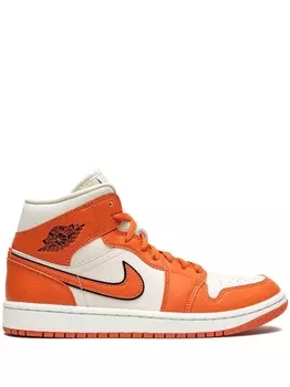Jordan кроссовки Air Jordan 1 Mid SE Sport Spice, оранжевый