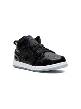 Jordan кроссовки Air Jordan 1 Mid SE 'Space Jam', черный