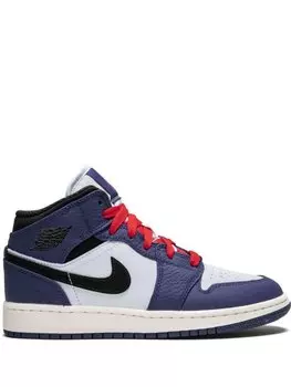 Jordan кроссовки Air Jordan 1 Mid SE (GS), синий