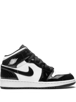 Jordan кроссовки Air Jordan 1 Mid SE GS, черный
