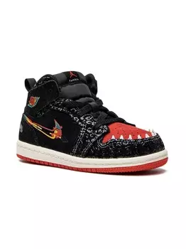 Jordan кроссовки Air Jordan 1 Mid SE SIEMPRE Familia, черный