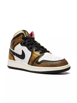Jordan кроссовки Air Jordan 1 Mid SE, коричневый