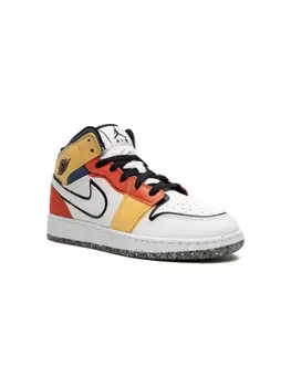 Jordan кроссовки Air Jordan 1 Mid SE, белый