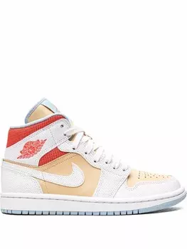 Jordan кроссовки Air Jordan 1 Mid SE Sesame, белый