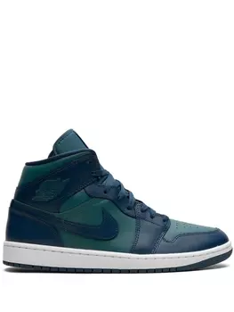 Jordan кроссовки Air Jordan 1 Mid Sky J Teal, зеленый