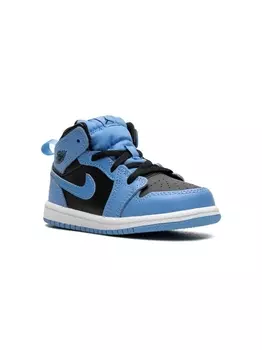 Jordan кроссовки Air Jordan 1 Mid 'University Blue Mid', синий