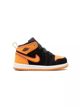 Jordan кроссовки Air Jordan 1 Mid Vivid Orange, оранжевый