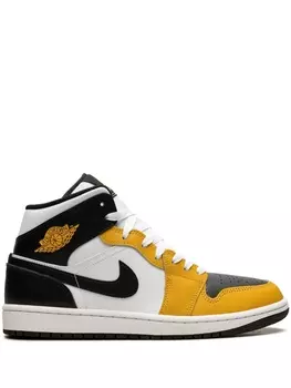 Jordan кроссовки Air Jordan 1 Mid Yellow Ochre, желтый
