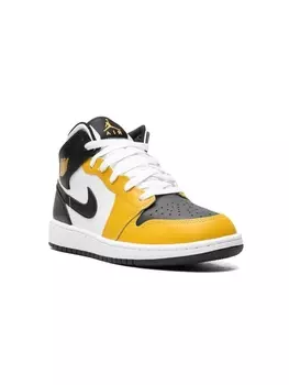 Jordan кроссовки Air Jordan 1 Mid Yellow Ochre, желтый