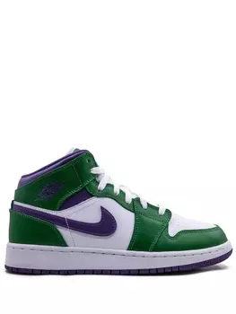 Jordan кроссовки Air Jordan 1 Mid, зеленый