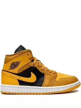 Jordan кроссовки Air Jordan 1 Mid, желтый