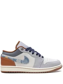 Jordan кроссовки Air Jordan 1 Repaired Denim, белый