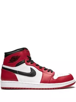 Кроссовки Jordan Air Jordan 1 Retro High, белый/черный/красный