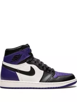 Jordan кроссовки Air Jordan 1 Retro High OG, фиолетовый дубль